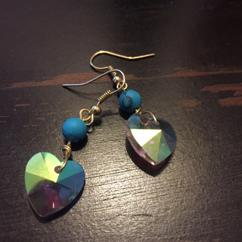 Heart earrings - Picture 1 of 3